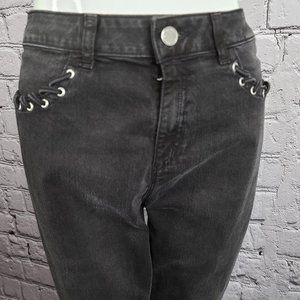 Michael Kors Black Skinny Jeans, Size 10